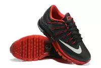 chaussures nike air max 2016 coussin volent spot lineaire noir cool red